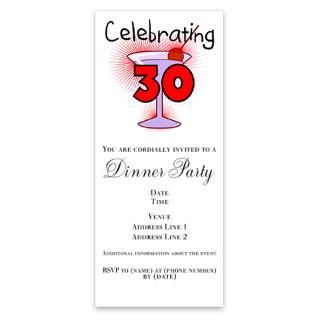 Happy 30Th Birthday Invitations  Happy 30Th Birthday Invitation