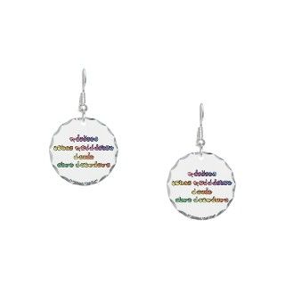 Abc Gifts  Abc Jewelry  Pastel PREVENT NOISE POLLUTIO Earring Circle