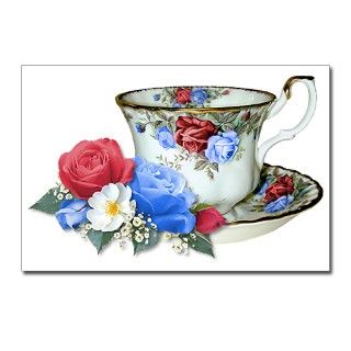 911 Gifts  911 Postcards  American TeaCup Postcards (Package of 8)