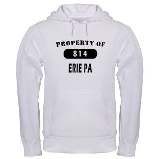 815 Gifts  815 Sweatshirts & Hoodies  Property of Erie PA T shirts