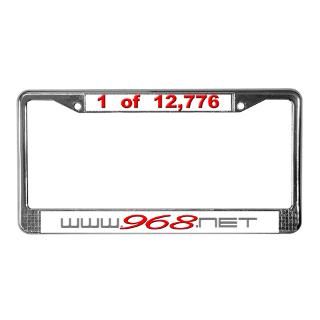 License Plate Frame  968.net Store