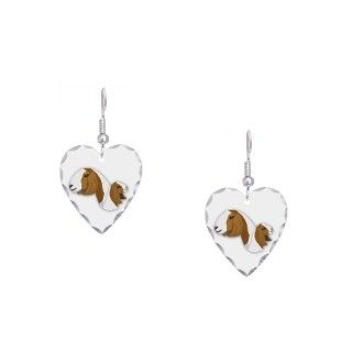 Animals Gifts  Animals Jewelry  Boer Goat Earring Heart Charm