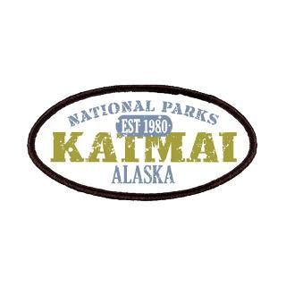Katmai National Park Alaska Patches for