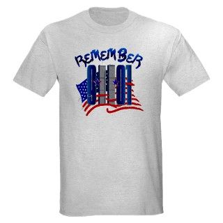 11 Gifts  11 T shirts  Remember 9/11   Twin Towers Light T Shirt