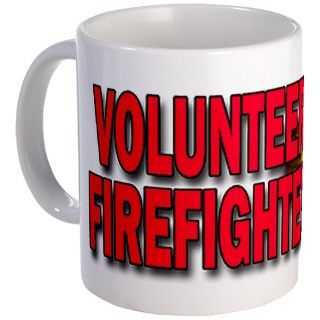 911 Gifts  911 Drinkware  Volunteer Firefighter Mug