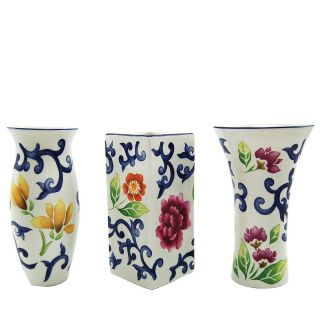 CANCEL Lauren Ralph Lauren Mandarin Blue Bud Vases, Set of 3