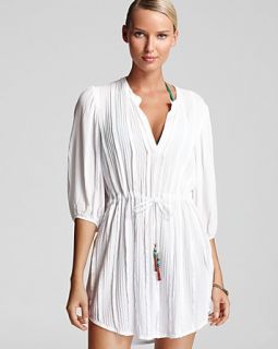 ViX Resort 2012 Solid White Christy Tunic Swimsuit Coverup