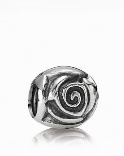 PANDORA Charm   Sterling Silver Rose