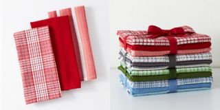 Paper Products Design Red Dish Towels, Set of 3 _2
