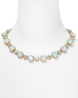 RJ Graziano Round Stone Necklace 16.5