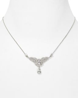 Nadri Frontal Silver Necklace, 16