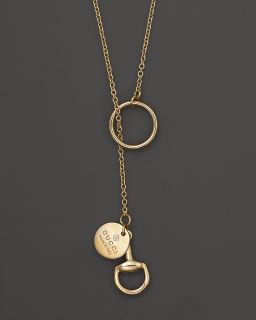 Gucci Horsebit Medium Necklace, 16