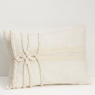 Home Poppy Braided Rope Decorative Pillow, 12 x 16