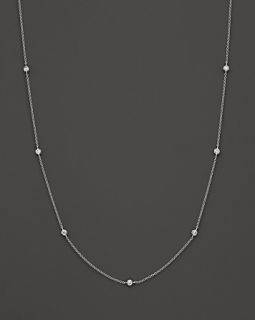 Ippolita Sterling Silver Diamond Necklace 18