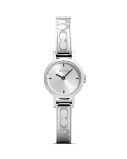 COACH Signature Studio Stainless Steel Bangle Watch, 23mm