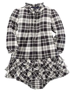 Infant Girls Holiday Plaid Dress   Sizes 9 24 Months