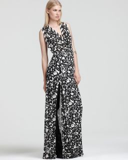 Cut25 Sleeveless Patch Maxi Dress