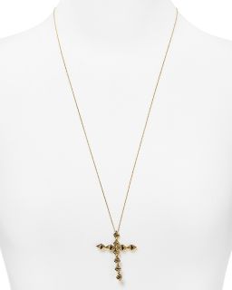 Harlow 1960 Double Sided Cross Pendent Necklace, 28