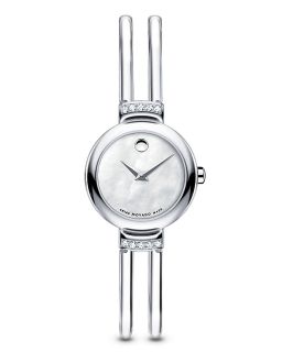 Movado Harmony® Stainless Bangle Watch, 28 mm