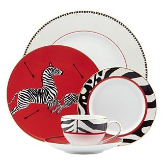 Scalamandre by Lenox Zebras Dinnerware