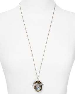 Luv by Erin Wasson Faceted Labradorite Afghani Toggle Necklace, 30