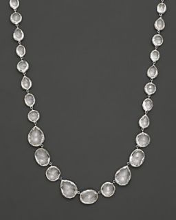 Ippolita Sterling Silver Rock Candy Necklace in Clear Quartz, 18