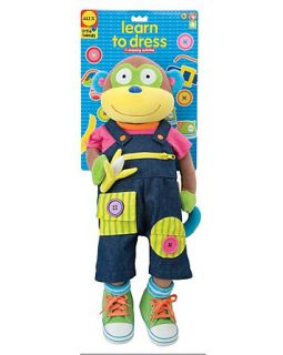 alex toys learn to dress monkey $ 33 00 color multi size ages 18m and