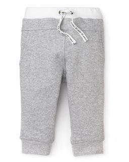 Boys White Waist Sweatpants   Sizes 3 36 Months