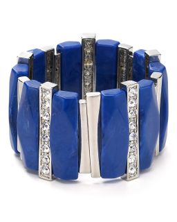 aqua marble stretch bracelet price $ 35 00 color royal blue quantity 1