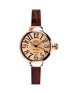 Miami Beach by Glam Rock Round Rose Gold tone Watch, 36mm