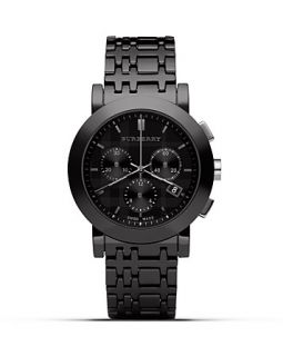 Burberry Black 3 Eye Watch with Ceramic Bracelet, 40mm