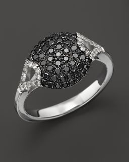 Badgley Mischka Black And White Diamond Pave Ring