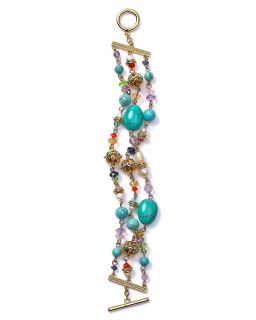 row beaded bracelet price $ 58 00 color multi quantity 1 2 3 4 5 6
