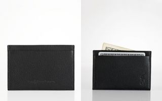 Polo Ralph Lauren Pebbled Leather Slim Card Case_2
