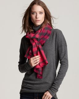 Burberry Brushed Wool Super Exploded Check Scarf