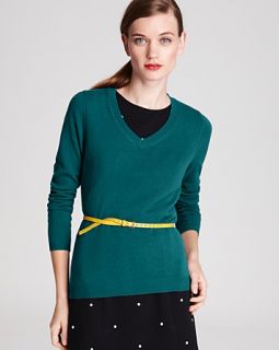 long sleeve v neck sweater orig $ 148 00 sale $ 74 00 pricing policy