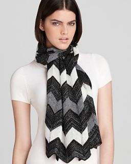 Cashmere Exclusively by Zig Zag Pointelle Scarf