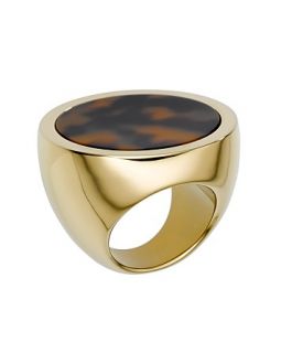 michael kors tortoise slice ring price $ 85 00 color gold size select