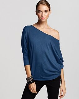 cotton slouchy tee price $ 79 00 color dive blue size select size p