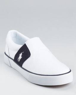 Ralph Lauren Childrenswear Boys Gavin Slip On Sneakers   Sizes 4 7