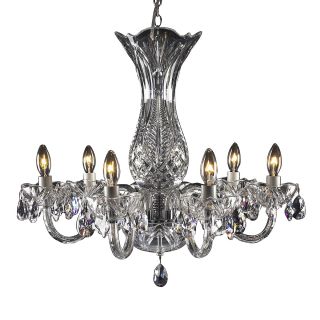 Waterford Bluebell 6 Arm Chandelier