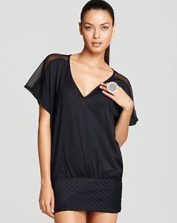 neck tunic coverup price $ 159 00 color black size select size m l