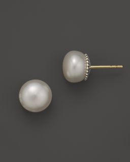 post pearl earrings 9mm price $ 175 00 color no color quantity 1 2