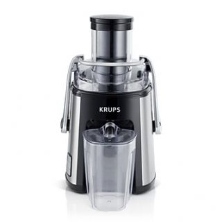 krups juice extractor price $ 180 00 color steel and black quantity 1