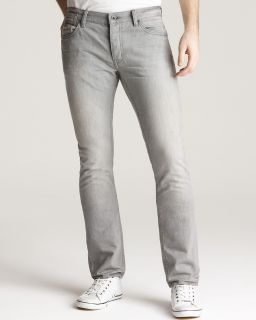bowery slim straight fit in concrete orig $ 198 00 was $ 118 80 now