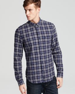 checked sport shirt slim fit orig $ 250 00 was $ 150 00 112 50