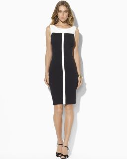 block dress price $ 154 00 color black lauren white size select size 0
