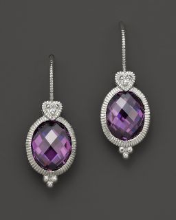 with heart on wire in purple crystal reg $ 195 00 sale $ 156 00