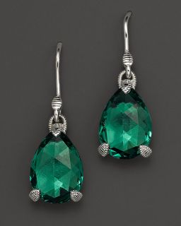 earrings in green quartz reg $ 350 00 sale $ 210 00 sale ends 2 18
