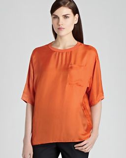 reiss t shirt lilou oversized price $ 180 00 color tangerine size